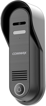 COMMAX DRC-4CPN3 1 lakásos video kaputelefon kültéri egység, 4 vezetékes, LED világítás, alumínium, 12VDC.