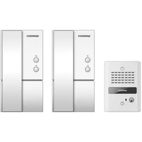   COMMAX DP-LA01M + DP-LA01S + DR-2GN Kültéri kaputelefon egység, házi telefon főkészülék, házi telefon alkészülék.