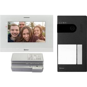   Golmar S5110/ART 7W Egylakásos video kaputelefon szett, kétvezetékes, Wi-Fi, 12VDC.