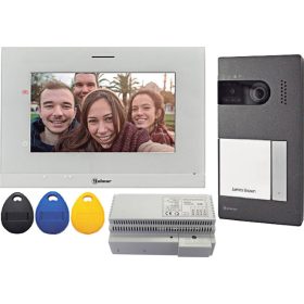   Golmar S5110/ART 7H Egylakásos video kaputelefon szett. kültéri és beltéri, kép memória, kétvezetékes, 12VDC.