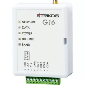   TRIKDIS G16T-2G Riasztás átjelző, GSM / IP kommunikátor, távfelügyeletre köthető, GSM/2G.