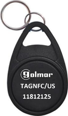 Golmar TAGNFC/US Proximity kulcstartó NFC olvasókhoz.