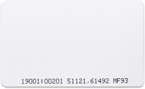 SOYAL AR-TAGCIBW50F-MF93 Economy, írható/olvasható Mifare kártya, 13.56MHz, MF93, hitelkártya méretű, 0.84mm.