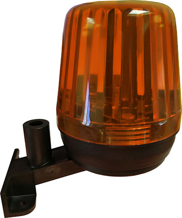 LUX230A Villogó lámpa, LED-es, narancssárga, 230VAC.