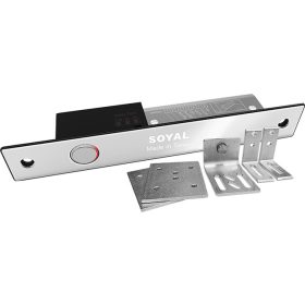   SOYAL AR-1207A-36-A-5065 Elektromos rátétzár automata ajtókhoz, feszültségre zár, 36 mm, LED, 12-24 VDC.