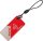 SOYAL AR-TAGJ83W30F-MF06 Kulcstartós proximity tag, 13, 56 MHz, Mifare, 4 Byte, piros.