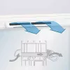 AERECO EHM 1284 Gesztenye Higroszabályozású légbevezető