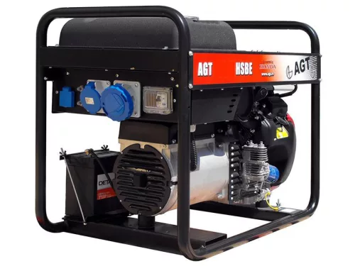 AGT 12501 HSBE R16 áramfejlesztő (HONDA GX690, elektromos indítás, 16 l)