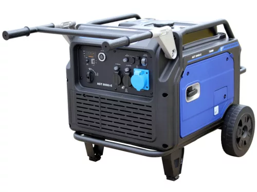 AGT 8000IE inverteres áramfejlesztő (7,5 kVA, elektromos indítás) +ajándék szállítókerék!