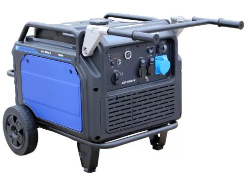 AGT 8000IE inverteres áramfejlesztő (7,5 kVA, elektromos indítás) +ajándék szállítókerék!