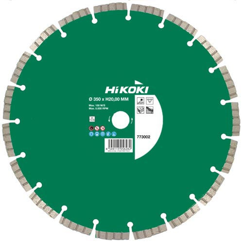 Hikoki gyémánttárcsa 300x25,4x11,5