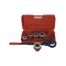 Csőmenetmetsző készlet, 3/8, 1/2, 3/4, 1, 1 1/4