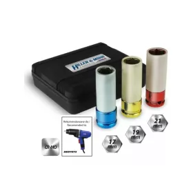   Dugókulcsok alumínium felnikhez, készlet 1/2, 17,19,21mm, CrMo