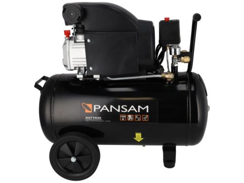 Olajkenéses kompresszor 1500W, 8atm, 50liter, 200l/min, két manométer, két gyorszáras