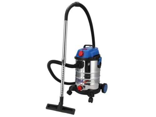 Műhely porszívó száraz és nedves munkákhoz, 1400W, 30L