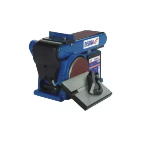   Tárcsás-szalagcsiszoló gép,cserélhető csiszolószalaggal, 370W, csiszolótárcsa 127mm