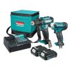 Makita akkus gépszett HP333D+TD110D+DC10SB+BL1021BX2 CXT