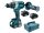 Makita akkus fúró-csavarbehajtó 18V LXT Li-ion BL 130Nm 2x5,0Ah + Makpac koffer