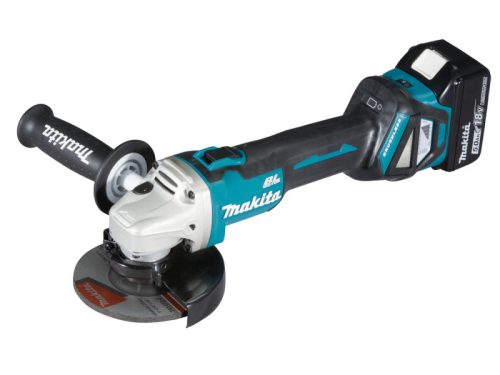 Makita sarokcsiszoló ford 2x5,0Ah 18V LXT Li-ion BL 125mm