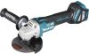 Makita akkus sarokcsiszoló ford+fék Z 125mm 18V LXT Li-ion BL, akku és töltő nélkül