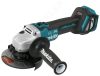 Makita akkus sarokcsiszoló ford+fék Z 125mm 18V LXT Li-ion BL AWS, akku és töltő nélkül