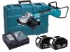 Makita akkus sarokcsiszoló 230mm 2x5,0Ah 2x18V LXT Li-ion BL