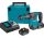 Makita akkus vésőgép 2x5,0Ah 18V LXT Li-ion BL 3,1J SDS-PLUS + MAKPAC koffer