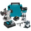 Makita akkus kombinált marógép 2x5,0Ah 18V LXT Li-ion BL + MAKPAC koffer