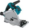 Makita akkus merülő fűrész Z 2x18V LXT Li-ion BL AWS 165mm, akku és töltő nélkül