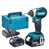 Makita akkus ütvecsavarbehajtó 1/4" 2x5,0Ah 18V LXT Li-ion BL 170Nm + MAKPAC koffer