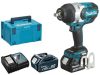 Makita akkus ütvecsavarbehajtó 1/2" 2x5,0Ah 18V Li-ion BL 1000Nm + MAKPAC koffer