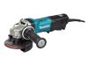 Makita sarokcsiszoló 125 mm 1900W SJS II AFT kons, fék fordulatszám szabályzás, lágyindítás, HK,R