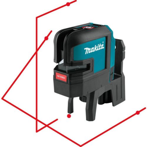 Makita akkus kereszt és pont lézer piros Z 10,8V CXT Li-ion, akku és töltő nélkül