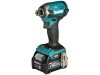 Makita akkus ütvecsavarbehajtó 1/4" 40Vmax XGT Li-Ion BL 210 Nm 520W akku és töltő nélkül