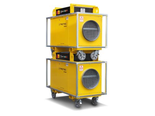 TROTEC TEH 300 ipari elektromos fűtőberendezés (80 kW, 6000 m3/h, max. 65°C)