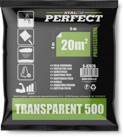 Festőfólia Extra Erős 4 X 5 M , Ldpe , 500 G , Extra Erős Perfect