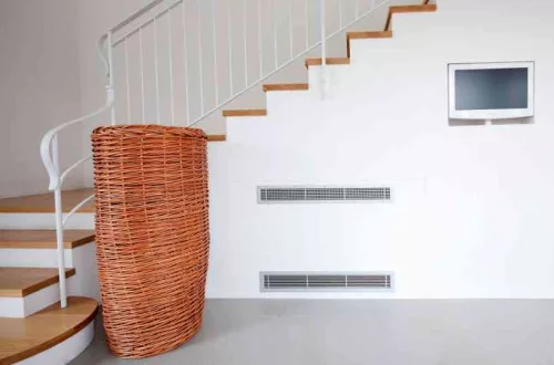 Fan-coil FXE-CA 230 EC motoros berendezés 2 csöves parapetes