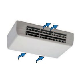   Fan-coil FXE-HA 131 EC motoros 4 csöves mennyezetre szerelhető berendezés