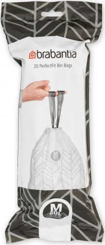 Brabantia PerfectFit szemeteszsák, M méret, 60L, 20 zsák/tekercs - 100338