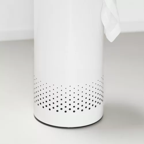 Brabantia Laundry Bin szennyestartó szellőző nyílásokkal, tépőzáras, mosható szennyesgyűjtő zsák, henger forma, nagy