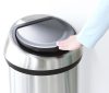 Brabantia Touch Bin nyomófedeles hulladékgyűjtő XXL, 60L - H méret, selyem r.m. acél test, selyem r.m. acél fedő