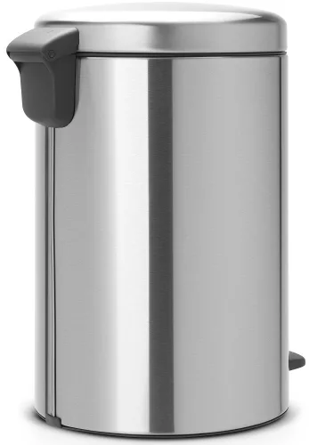 Brabantia NewIcon pedálos hulladékgyűjtő szagmentesen záródó Soft-Close fedél, műanyag tartály, 20L - Y méret, r.m. acél