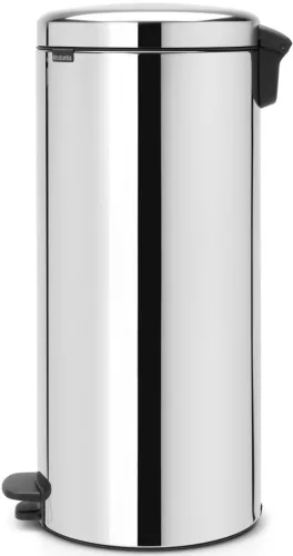 Brabantia NewIcon pedálos hulladékgyűjtő szagmentesen záródó Soft-Close fedél, acél belső tartály, 30L - G méret, r.m.