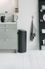 Brabantia Touch Bin New Soft-Touch nyomófedeles hulladékgyűjtő belső tartállyal, ovális, 40L - L méret, acél, matt