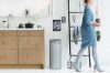 Brabantia Touch Bin New Soft-Touch nyomófedeles hulladékgyűjtő belső tartállyal, kerek, 30L - G méret, acél, metál