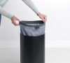 Brabantia Laundry Bin szennyestartó szellőző nyílásokkal, tépőzáras, mosható szennyesgyűjtő zsák, henger forma, közepes