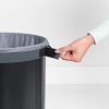 Brabantia Laundry Bin szennyestartó szellőző nyílásokkal, tépőzáras, mosható szennyesgyűjtő zsák, henger forma, nagy