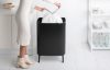 Brabantia Bo Touch Bin Hi hulladékgyűjtő Soft-Close fedéllel, magasított, lábakon álló, műanyag tartály, XXL, 60L