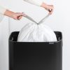 Brabantia Bo Touch Bin Hi hulladékgyűjtő Soft-Close fedéllel, magasított, lábakon álló, műanyag tartály, XXL, 60L