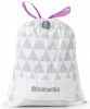 Brabantia PerfectFit szemeteszsák, C méret, 10-12L, Multipack 200 zsák, 10 tekercs, 20 zsák/tekercs - 137983